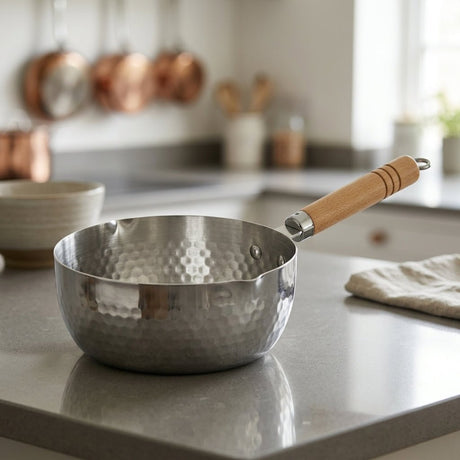 Spanis Home Stainless Steel Sauce Pan 20 cm - Al Kabayel Discount CentreSpanis Home Stainless Steel Sauce Pan 20 cmFrying Pans & SkilletsSPANIS HOMEAl Kabayel Discount Centre