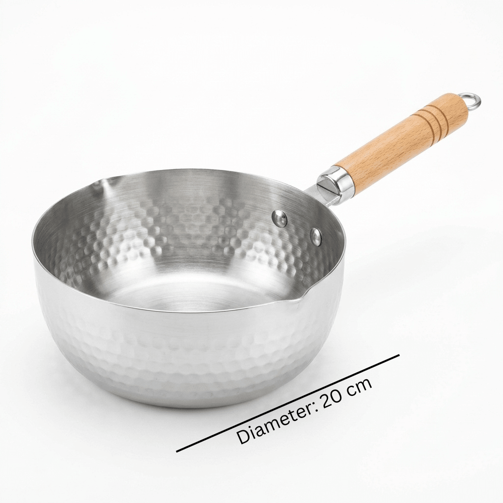 Spanis Home Stainless Steel Sauce Pan 20 cm - Al Kabayel Discount CentreSpanis Home Stainless Steel Sauce Pan 20 cmFrying Pans & SkilletsSPANIS HOMEAl Kabayel Discount Centre