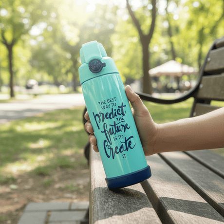 Spanis Home Teal Stainless Steel Vacuum Insulated Water Bottle - 600ml - Al Kabayel Discount CentreSpanis Home Teal Stainless Steel Vacuum Insulated Water Bottle - 600mlWater BottlesSPANIS HOMEAl Kabayel Discount Centre