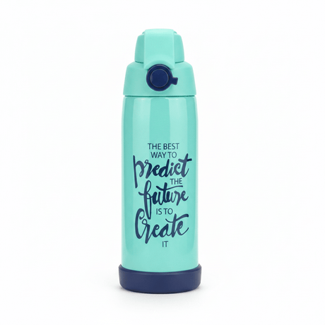 Spanis Home Teal Stainless Steel Vacuum Insulated Water Bottle - 600ml - Al Kabayel Discount CentreSpanis Home Teal Stainless Steel Vacuum Insulated Water Bottle - 600mlWater BottlesSPANIS HOMEAl Kabayel Discount Centre