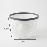 Spanis Home White & Grey Storage Basket – 20×25 cm - Al Kabayel Discount CentreSpanis Home White & Grey Storage Basket – 20×25 cmOrganizers & AccessoriesSPANIS HOMEAl Kabayel Discount Centre