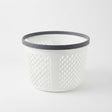 Spanis Home White & Grey Storage Basket – 20×25 cm - Al Kabayel Discount CentreSpanis Home White & Grey Storage Basket – 20×25 cmOrganizers & AccessoriesSPANIS HOMEAl Kabayel Discount Centre