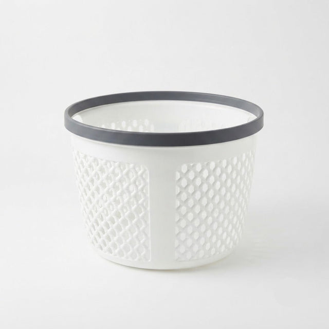 Spanis Home White & Grey Storage Basket – 20×25 cm - Al Kabayel Discount CentreSpanis Home White & Grey Storage Basket – 20×25 cmOrganizers & AccessoriesSPANIS HOMEAl Kabayel Discount Centre