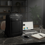 Speed Classic Black Polyester Laptop Backpack 45 x 30 cm – Durable Business Backpack with Spacious Laptop Storage - Al Kabayel Discount CentreSpeed Classic Black Polyester Laptop Backpack 45 x 30 cm – Durable Business Backpack with Spacious Laptop StorageBackpacksSPEEDAl Kabayel Discount Centre