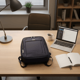 Speed Professional Navy Blue Polyester Laptop Backpack 45 x 30 cm – Office & Travel Bag with Laptop Compartment - Al Kabayel Discount CentreSpeed Professional Navy Blue Polyester Laptop Backpack 45 x 30 cm – Office & Travel Bag with Laptop CompartmentBackpacksSPEEDAl Kabayel Discount Centre