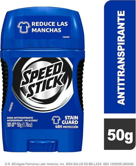 Speed Stick Stain Guard Stick - 50Grams - Al Kabayel Discount CentreSpeed Stick Stain Guard Stick - 50GramsDeodorants & AntiperspirantsSPEED STICKAl Kabayel Discount Centre