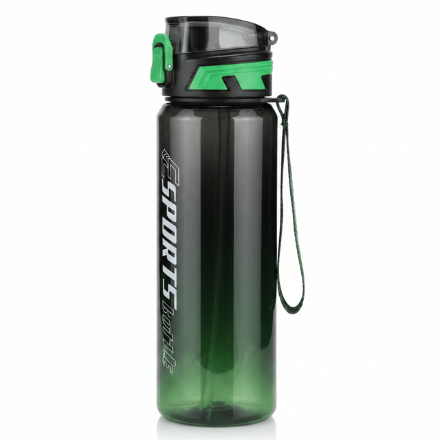 SPORTS Elite Gradient Water Bottle — Black & Green| Flip-Lock Cap 1000ml - Al Kabayel Discount CentreSPORTS Elite Gradient Water Bottle — Black & Green| Flip-Lock Cap 1000mlWater bottlesAKDCAl Kabayel Discount Centre