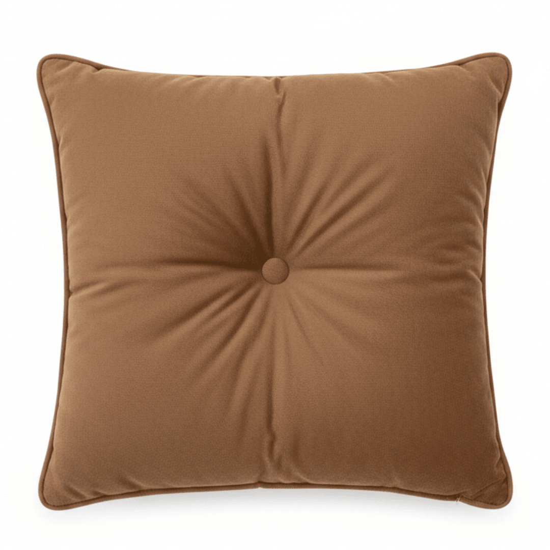 Square Cushion With Polyester Cover & Cotton Fiber Fill - 40×40cm - Rose / Brown / Burnt Orange / Army Green / Teal Blue - Al Kabayel Discount CentreSquare Cushion With Polyester Cover & Cotton Fiber Fill - 40×40cm - Rose / Brown / Burnt Orange / Army Green / Teal BlueFloor Pillows & CushionsAKDCAl Kabayel Discount Centre