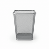 Square Metal Mesh Dustbin - 28×21 cm - Black / Metallic grey - Al Kabayel Discount CentreSquare Metal Mesh Dustbin - 28×21 cm - Black / Metallic greyOrganizers & AccessoriesAKDCAl Kabayel Discount Centre