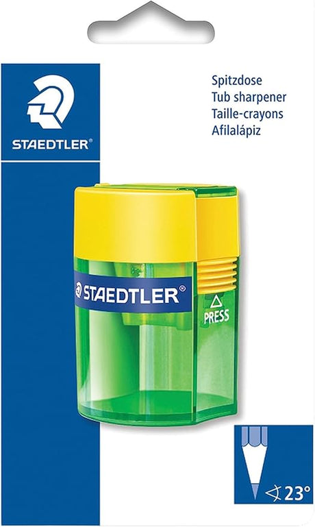 Staedler Sharpener 1 Hole 511006 - Al Kabayel Discount CentreStaedler Sharpener 1 Hole 511006Erasers & SharpenersSTAEDTLERAl Kabayel Discount Centre