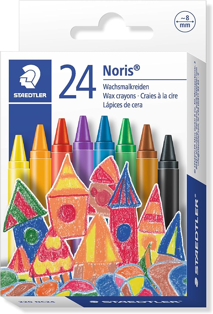 Staedtler 220 Nc24 Noris Club Wax Crayon (Pack Of 24) - Al Kabayel Discount CentreStaedtler 220 Nc24 Noris Club Wax Crayon (Pack Of 24)CrayonsSTAEDTLERAl Kabayel Discount Centre