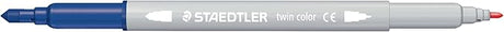 Staedtler 3280 C10 Twin - Colour, Double - Ended Fibre - Tip Pens - 20 Assorted Colours (Pack of 10) - Al Kabayel Discount CentreStaedtler 3280 C10 Twin - Colour, Double - Ended Fibre - Tip Pens - 20 Assorted Colours (Pack of 10)Color PencilsSTAEDTLERAl Kabayel Discount Centre