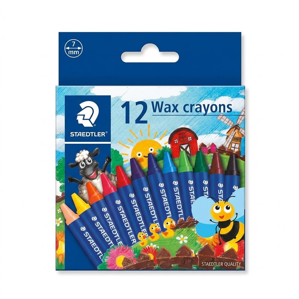 Staedtler Kids Art Set – 12 Wax Crayons & 12 Coloured Pencils Bundle - Al Kabayel Discount CentreStaedtler Kids Art Set – 12 Wax Crayons & 12 Coloured Pencils BundleColor PencilsSTAEDTLERAl Kabayel Discount Centre