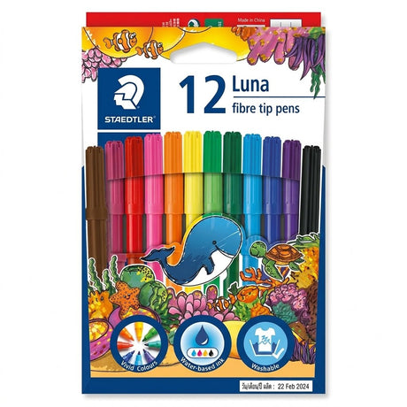Staedtler Luna Art Set – Fibre Tip Pens, Coloured Pencils & Wax Crayons (Set of 3) - Al Kabayel Discount CentreStaedtler Luna Art Set – Fibre Tip Pens, Coloured Pencils & Wax Crayons (Set of 3)Color PencilsSTAEDTLERAl Kabayel Discount Centre