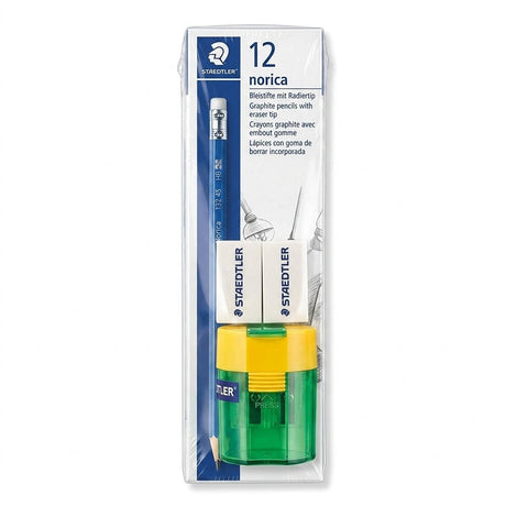 Staedtler Norica Graphite Pencil Set – 24 Pencils, 2 Erasers & 1 Sharpener(Assorted Color) - Al Kabayel Discount CentreStaedtler Norica Graphite Pencil Set – 24 Pencils, 2 Erasers & 1 Sharpener(Assorted Color)Pens, Pencils & MarkersSTAEDTLERAl Kabayel Discount Centre