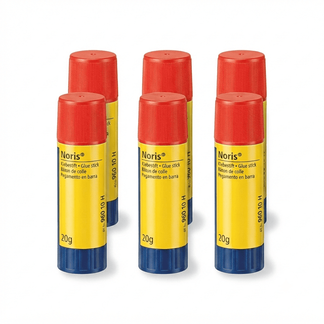 Staedtler Noris Glue Stick – Pack of 6 (20g Each) - Al Kabayel Discount CentreStaedtler Noris Glue Stick – Pack of 6 (20g Each)GlueSTAEDTLERAl Kabayel Discount Centre