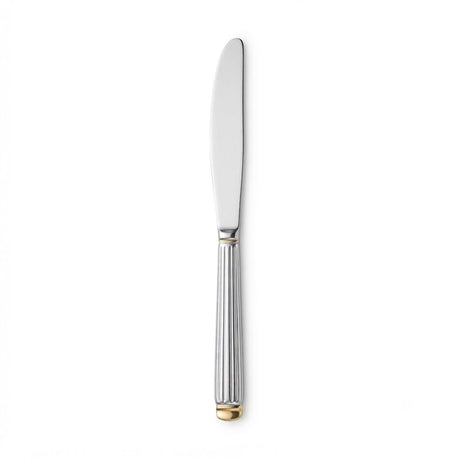 Stainless Steel Dinner Knife Set of 6 – 23cm Silver & Gold Accent - Al Kabayel Discount CentreStainless Steel Dinner Knife Set of 6 – 23cm Silver & Gold AccentKnife & Knife SetsAKDCAl Kabayel Discount Centre