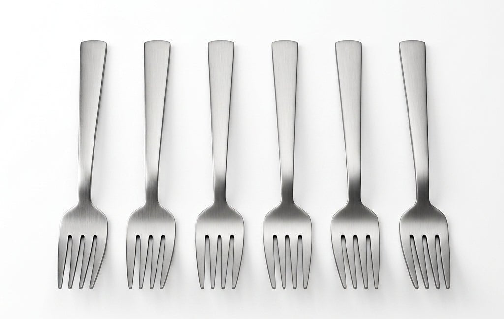 Stainless Steel Fork Set of 6 - 14cm Matt Silver - Al Kabayel Discount CentreStainless Steel Fork Set of 6 - 14cm Matt SilverForkAKDCAl Kabayel Discount Centre