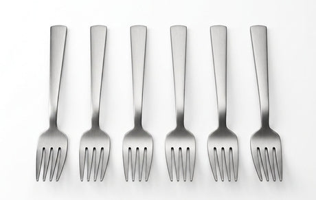 Stainless Steel Fork Set of 6 - 14cm Matt Silver - Al Kabayel Discount CentreStainless Steel Fork Set of 6 - 14cm Matt SilverForkAKDCAl Kabayel Discount Centre