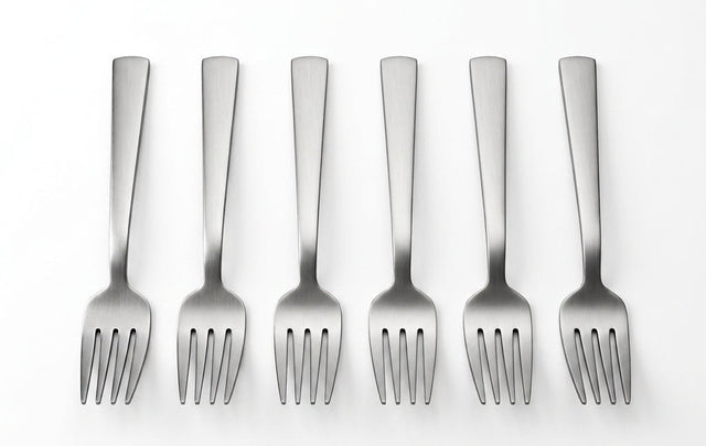 Stainless Steel Fork Set of 6 - 14cm Matt Silver - Al Kabayel Discount CentreStainless Steel Fork Set of 6 - 14cm Matt SilverForkAKDCAl Kabayel Discount Centre
