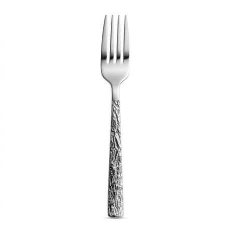 Stainless Steel Fork Set of 6 - 15cm Silver Textured Handle - Al Kabayel Discount CentreStainless Steel Fork Set of 6 - 15cm Silver Textured HandleForkAKDCAl Kabayel Discount Centre