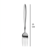 Stainless Steel Fork Set of 6 - 15cm Silver - Al Kabayel Discount CentreStainless Steel Fork Set of 6 - 15cm SilverForkAKDCAl Kabayel Discount Centre