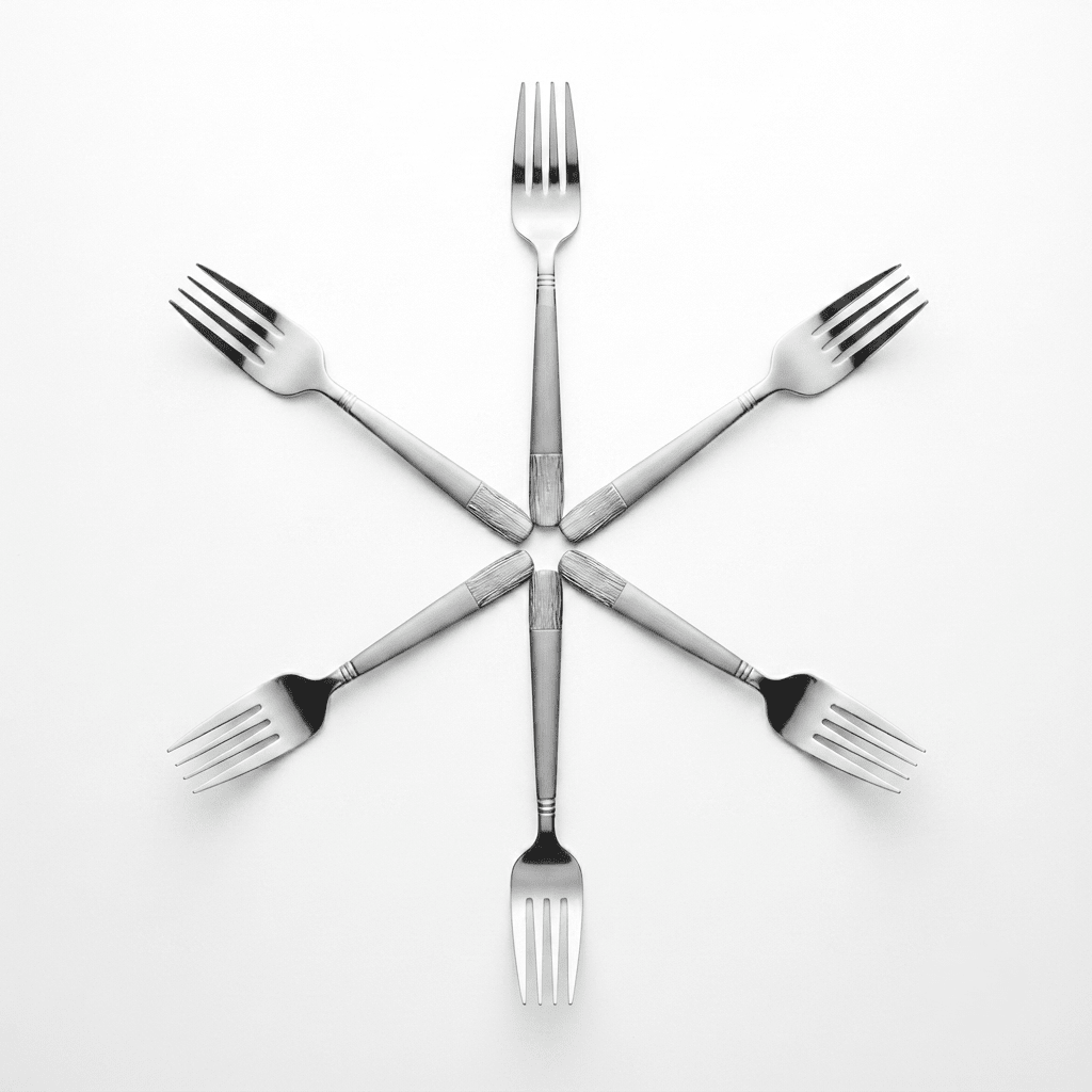 Stainless Steel fork Set of 6 – 15cm Silver - Al Kabayel Discount CentreStainless Steel fork Set of 6 – 15cm SilverForkAKDCAl Kabayel Discount Centre