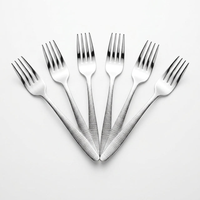 Stainless Steel Fork Set of 6 - 15cm Silver - Al Kabayel Discount CentreStainless Steel Fork Set of 6 - 15cm SilverForkAKDCAl Kabayel Discount Centre