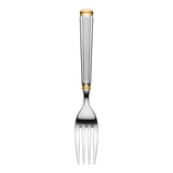 Stainless Steel Fork Set of 6 – 20cm Silver & Gold Accent - Al Kabayel Discount CentreStainless Steel Fork Set of 6 – 20cm Silver & Gold AccentForkAKDCAl Kabayel Discount Centre