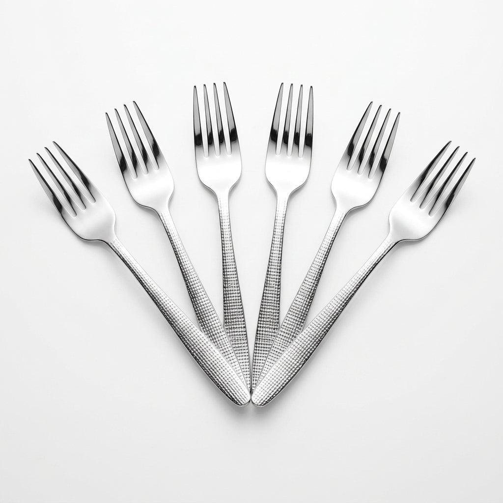 Stainless Steel Fork Set of 6 - 21cm Silver - Al Kabayel Discount CentreStainless Steel Fork Set of 6 - 21cm SilverForkAKDCAl Kabayel Discount Centre