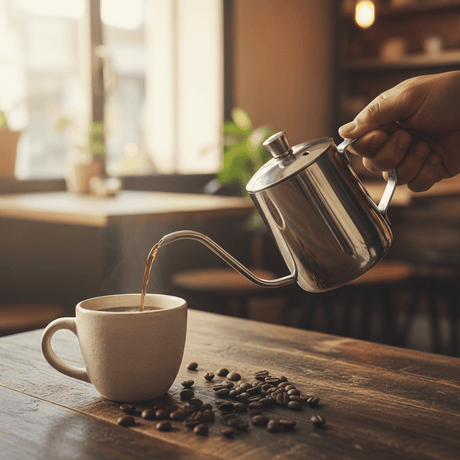 Stainless Steel Gooseneck Pour - Over Coffee Kettle | Mirror - Polished | 10cm - Al Kabayel Discount CentreStainless Steel Gooseneck Pour - Over Coffee Kettle | Mirror - Polished | 10cmTea/Coffee PotsAKDCAl Kabayel Discount Centre