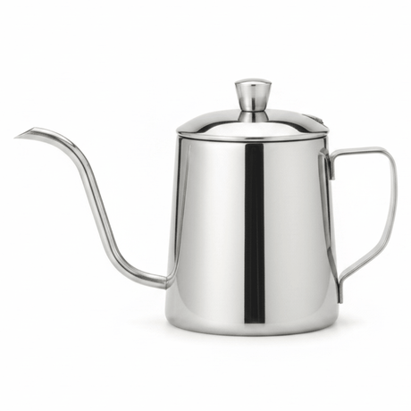 Stainless Steel Gooseneck Pour - Over Coffee Kettle | Mirror - Polished | 10cm - Al Kabayel Discount CentreStainless Steel Gooseneck Pour - Over Coffee Kettle | Mirror - Polished | 10cmTea/Coffee PotsAKDCAl Kabayel Discount Centre