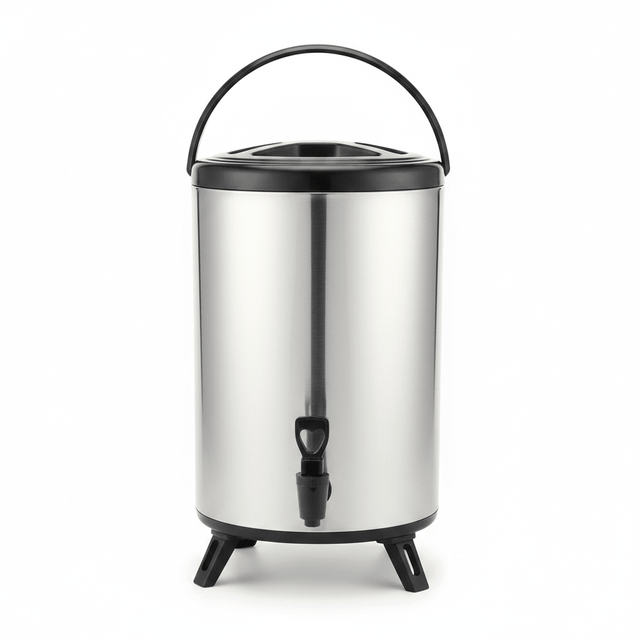 Stainless Steel Insulated Beverage Dispenser Bucket – 12L - Al Kabayel Discount CentreStainless Steel Insulated Beverage Dispenser Bucket – 12LJugsAKDCAl Kabayel Discount Centre