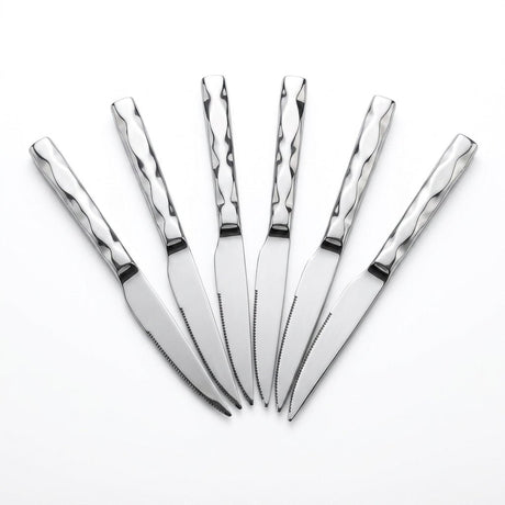 Stainless Steel Knife Set of 6 - 22.5cm - Al Kabayel Discount CentreStainless Steel Knife Set of 6 - 22.5cmKnife & Knife SetsAKDCAl Kabayel Discount Centre