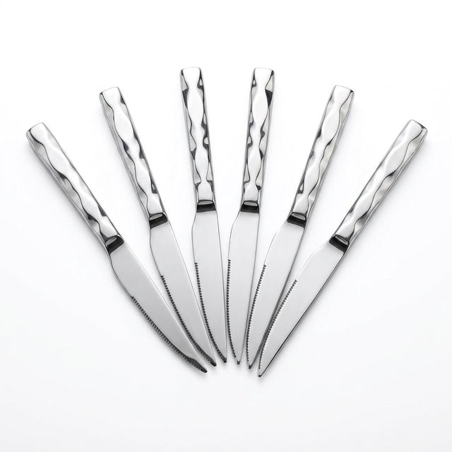 Stainless Steel Knife Set of 6 - 22.5cm - Al Kabayel Discount CentreStainless Steel Knife Set of 6 - 22.5cmKnife & Knife SetsAKDCAl Kabayel Discount Centre