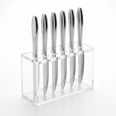 Stainless Steel Knife Set of 6 - 23cm Silver - Al Kabayel Discount CentreStainless Steel Knife Set of 6 - 23cm SilverKnife & Knife SetsAKDCAl Kabayel Discount Centre