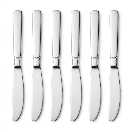 Stainless Steel Knife Set of 6 - 23cm Silver - Al Kabayel Discount CentreStainless Steel Knife Set of 6 - 23cm SilverKnife & Knife SetsAKDCAl Kabayel Discount Centre