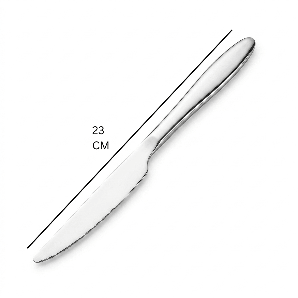 Stainless Steel Knife Set of 6 - 23cm Silver - Al Kabayel Discount CentreStainless Steel Knife Set of 6 - 23cm SilverKnife & Knife SetsAKDCAl Kabayel Discount Centre