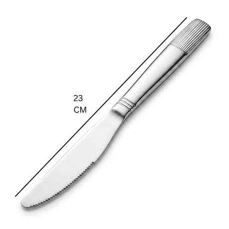 Stainless Steel knife Set of 6 – 23cm Silver - Al Kabayel Discount CentreStainless Steel knife Set of 6 – 23cm SilverKnife & Knife SetsAKDCAl Kabayel Discount Centre