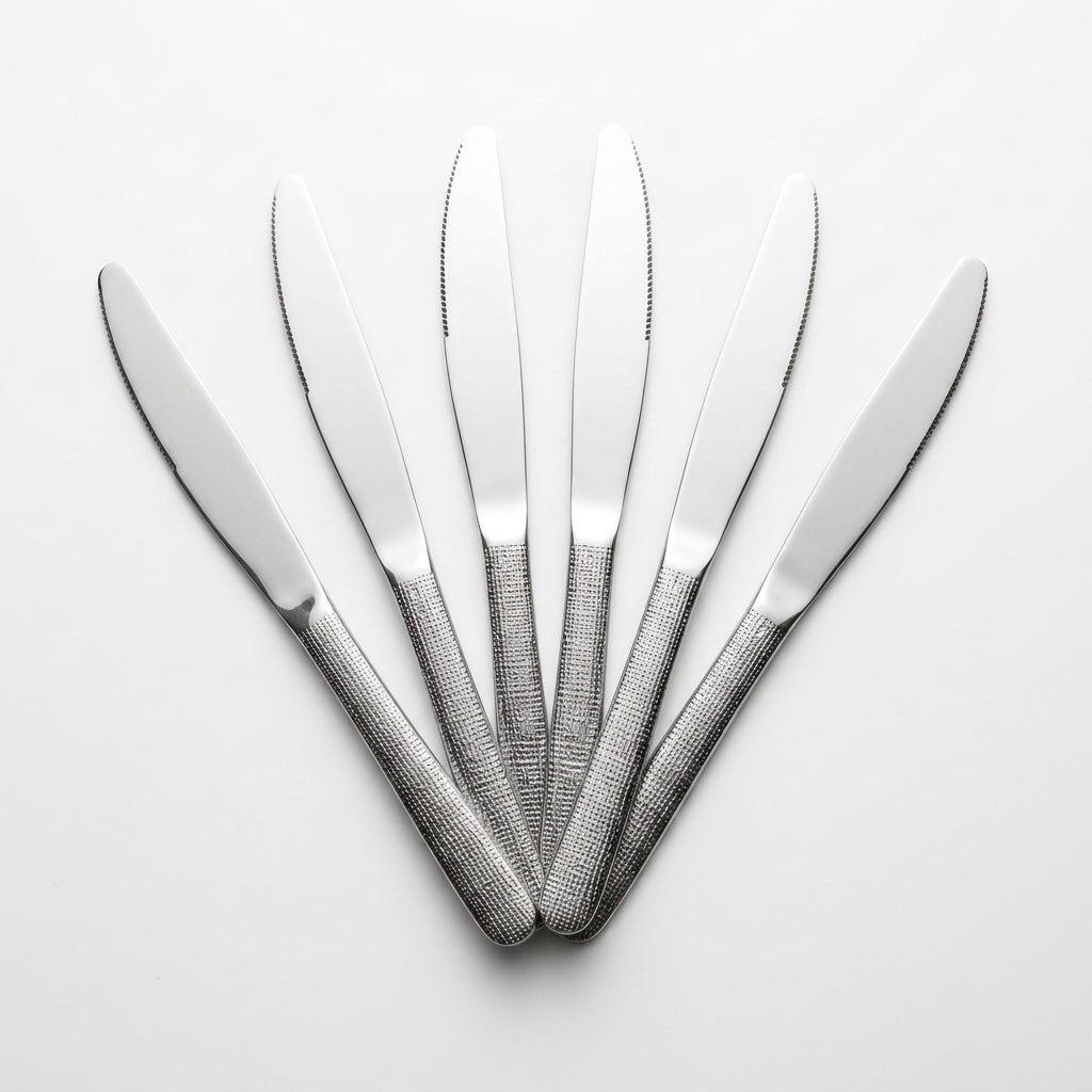 Stainless Steel Knife Set of 6 - 23cm Silver - Al Kabayel Discount CentreStainless Steel Knife Set of 6 - 23cm SilverKnife & Knife SetsAKDCAl Kabayel Discount Centre