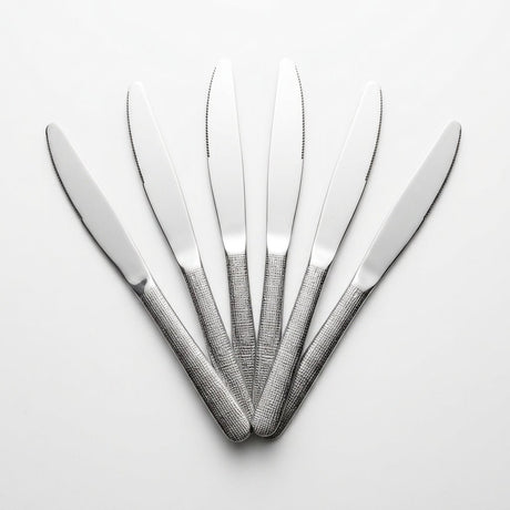 Stainless Steel Knife Set of 6 - 23cm Silver - Al Kabayel Discount CentreStainless Steel Knife Set of 6 - 23cm SilverKnife & Knife SetsAKDCAl Kabayel Discount Centre