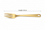 Stainless Steel Serving Fork 24cm – Gold - Al Kabayel Discount CentreStainless Steel Serving Fork 24cm – GoldForkAKDCAl Kabayel Discount Centre