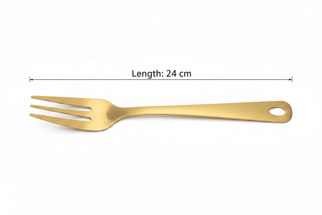 Stainless Steel Serving Fork 24cm – Gold - Al Kabayel Discount CentreStainless Steel Serving Fork 24cm – GoldForkAKDCAl Kabayel Discount Centre