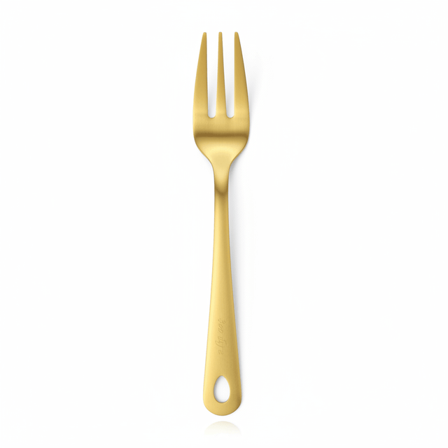 Stainless Steel Serving Fork 24cm – Gold - Al Kabayel Discount CentreStainless Steel Serving Fork 24cm – GoldForkAKDCAl Kabayel Discount Centre