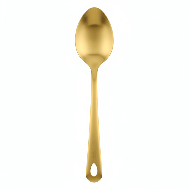 Stainless Steel Serving Spoon 25cm – Gold - Al Kabayel Discount CentreStainless Steel Serving Spoon 25cm – GoldServing SpoonAKDCAl Kabayel Discount Centre