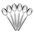 Stainless Steel Spoon Set of 6 - 15.5cm Silver - Al Kabayel Discount CentreStainless Steel Spoon Set of 6 - 15.5cm SilverSpoonsAKDCAl Kabayel Discount Centre