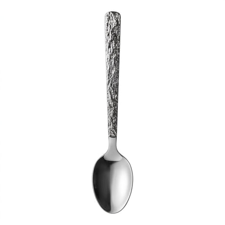 Stainless Steel Spoon Set of 6 - 15cm Silver Textured Handle - Al Kabayel Discount CentreStainless Steel Spoon Set of 6 - 15cm Silver Textured HandleSpoonsAKDCAl Kabayel Discount Centre