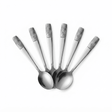 Stainless Steel Spoon Set of 6 – 15cm Silver - Al Kabayel Discount CentreStainless Steel Spoon Set of 6 – 15cm SilverSpoonsAKDCAl Kabayel Discount Centre