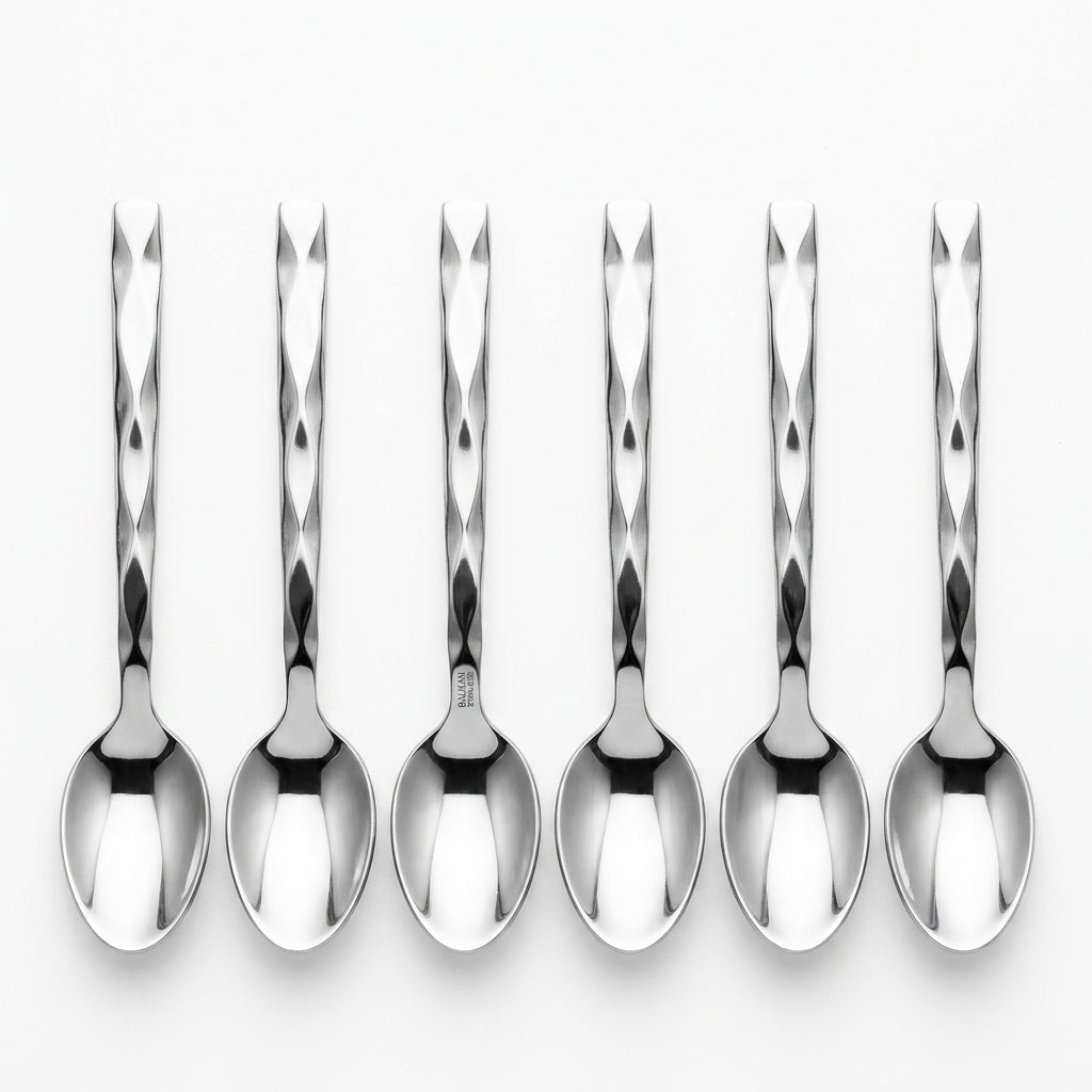 Stainless Steel Spoon Set of 6 - 19cm - Al Kabayel Discount CentreStainless Steel Spoon Set of 6 - 19cmSpoonsAKDCAl Kabayel Discount Centre