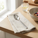 Stainless Steel Spoon Set of 6 - 20.5cm Silver Textured Handle - Al Kabayel Discount CentreStainless Steel Spoon Set of 6 - 20.5cm Silver Textured HandleSpoonsAKDCAl Kabayel Discount Centre
